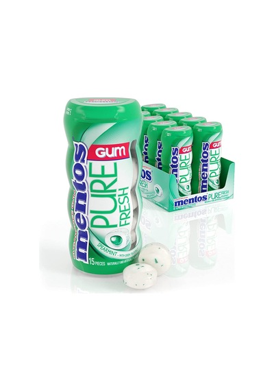 Mentos Pure Fresh Yeşil Naneli Sakız 4 Adetli * 60 G.