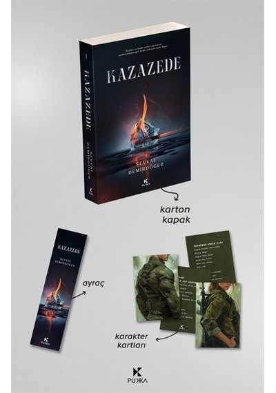Kazazede 1 Karton Kapak / Şevval Demirdöğer