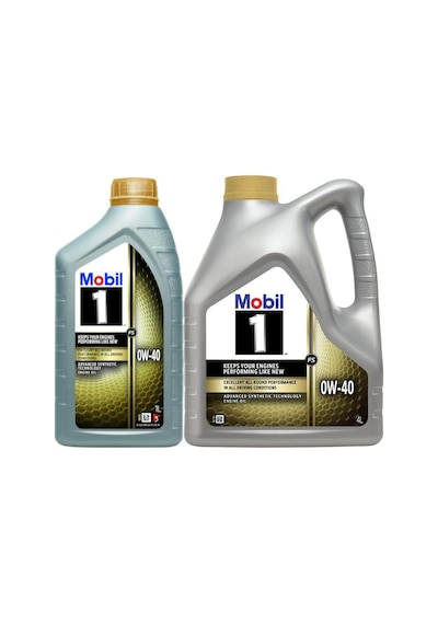 Mobil 1 Fs 0w40 Motor Yağı 4 L 153677+ Fs 0w40 1 L 153675