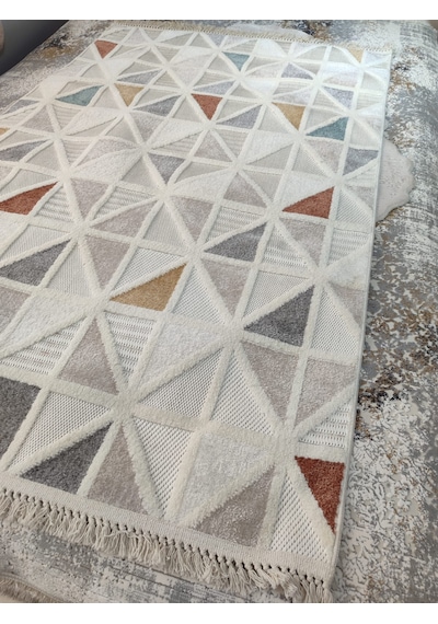 Decoser Lara 0162 Krem Mavi 120 180