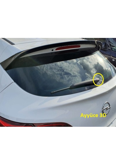 Ayyüce 3d, Opel Astra J Opc Arka Silecek Kapağı, Siyah Renk
