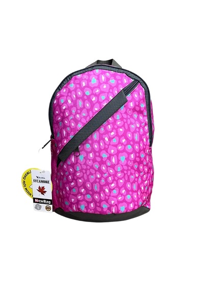 Newbag Kamuflaj Kız Anaokulu Sırt Çantası Yeni Sezon -pembe