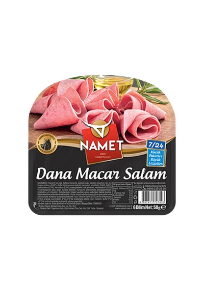 Namet Hindi Füme 60 Gr Ve Macar Salam 50 Gr 12 Li Karma Paket