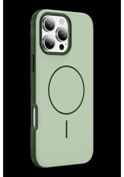 İphone 16 Pro Max Neksa Magsafe Kapak - Yeşil