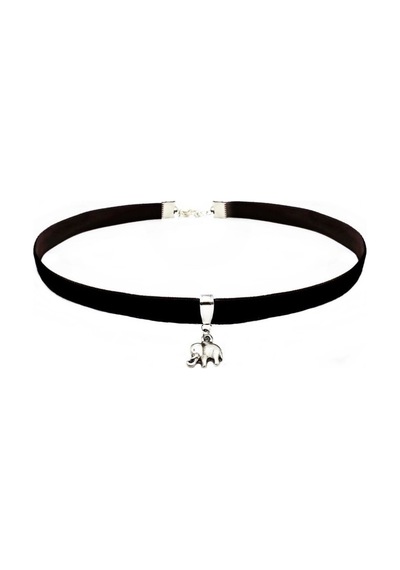 Gümş Renk Fil Choker Kadın Choker Renkli