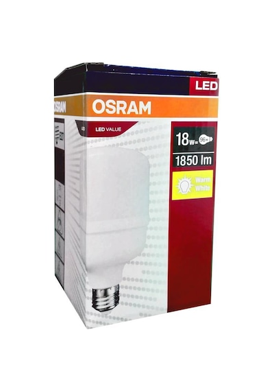 Osram Torch 18W (96W) Jumbo Led Ampul Sarı Işık (5 Adet)