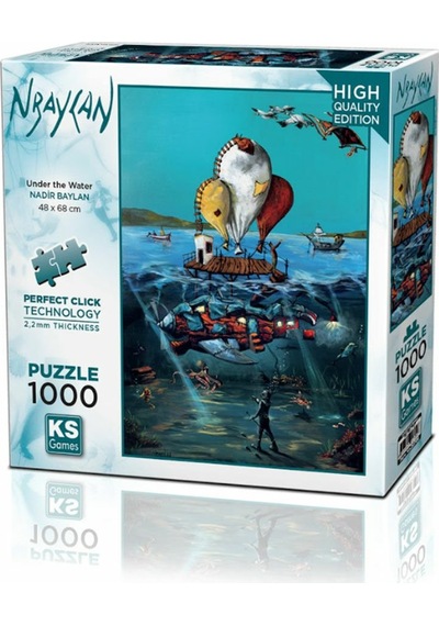 20709 Under The Water 1000 Parça Puzzle -ks Puzzle