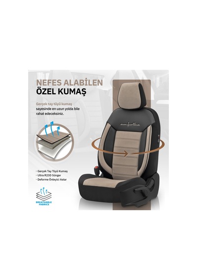 Otom Comfortline Design Premium Oto Koltuk Kılıfı - 550066790