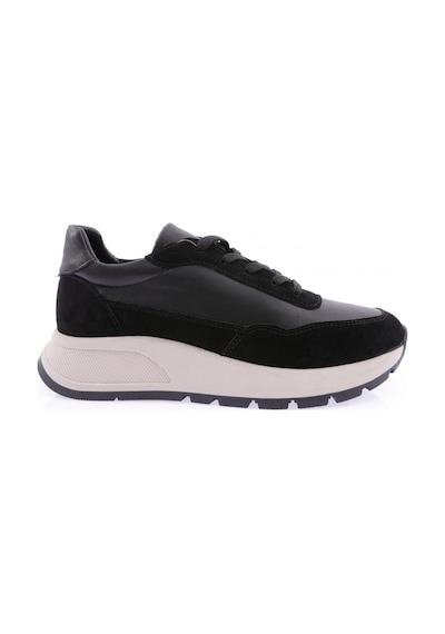 Dgn 461 Kadin Kalin Taban Sneakers Ayakkabi 461-1567-R1534 Siyah