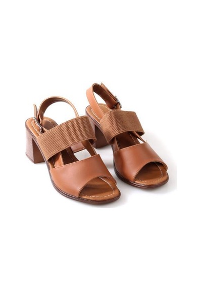 Papuçcity Frzn 02876 6 Cm Kadın Topuklu Sandalet 001