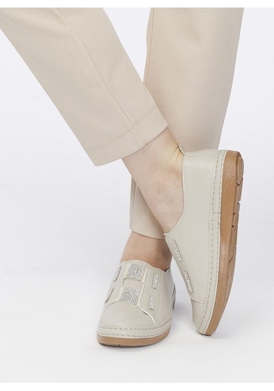 Letao Marly Anatomik Deri Fusped Confort Taban Kadın Sneaker Günl 001