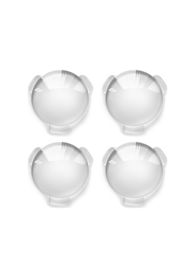 Bikonveks Lens Seti, Cam Lens Bi-konveks 34 Mm Çap 45 Mm Konsantrasyon Uzaklığı Lens Kendin Yap Google Karton Vr İç Diğer