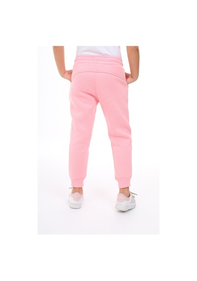 Kız Çocuk Nakış Baskılı Beli Paçası Lastikli Cepli Basic Jogger Eşofman Altı 3 İplik Şardonlu Pembe Kız Çocuk Nakış Baskılı Beli Paçası Lastikli Cepli Basic Jogger Eşofman Altı 3 İplik Şardonlu Pembe