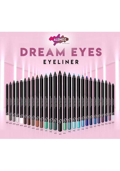 Dream Eyes Eyeliner No: 420 - Mat Bitişli Yumuşak Göz Kalemi Diğer