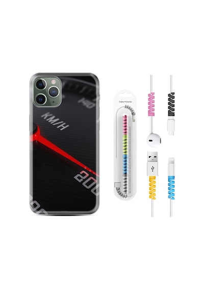 Apple Uyumlu iPhone 12 Pro Max Kılıf Kablo Koruyuculu Speed 1899