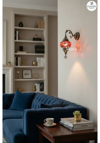 Şarjlı Aplik Bordo - 766310683 Bordo
