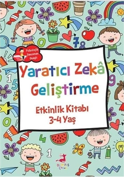 Yaratıcı Zeka Geliştirme - Etkinlik Kitabı 3-4 Yaş