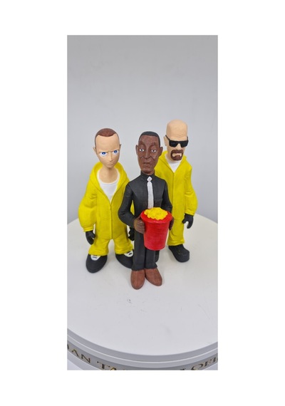 Breaking Bad 3 Lu Set Walter White Jesse Pinkman Gustavo Fring 15 Cm