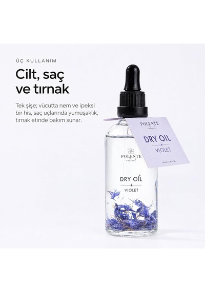 Violet Dry Oil 100 Ml - Çok Amaçlı Kuru Yağ