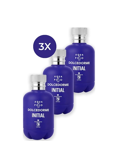 Aqua Di Polo 1987 Dolcedorme Initial EDP 90 ML 3'lü Erkek Parfüm Set Aqua Di Polo 1987 Dolcedorme Initial EDP 90 ML 3'lü Erkek Parfüm Set