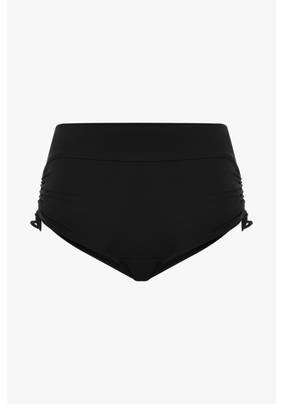 Penti Siyah New Boxer Yüksek Bel Bikini Altı