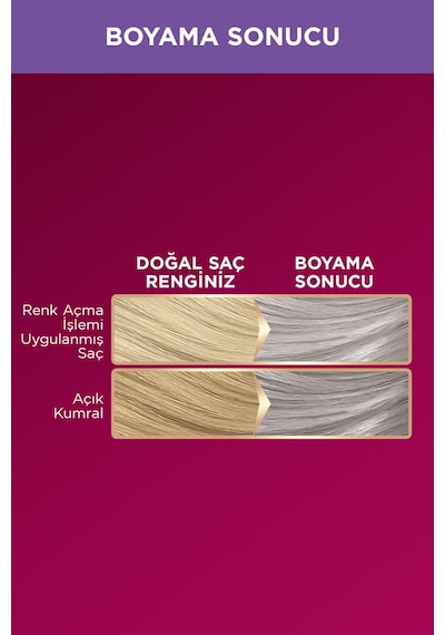 Schwarzkopf Palette Deluxe U71 Buzul Grisi Saç Boyası