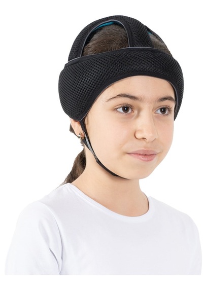 Kafa Koruyucu Kask Pediatrik Siyah
