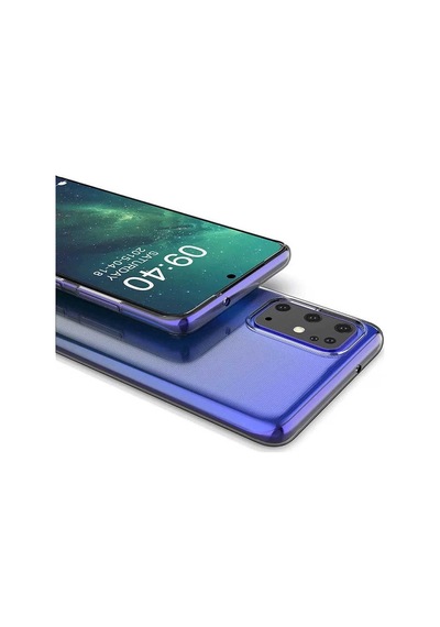 Samsung Uyumlu Galaxy A91 S10 Lite Kılıf Zore Süper Silikon Kapak Renksiz
