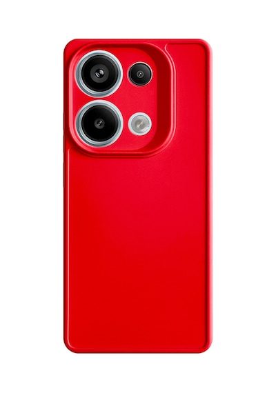 Redmi Note 13 Pro 4g Uyumlu Kamera Korumalı Darbeye Dayanıklı Renk Atmayan Keep Silikon Kılıf Kırmızı