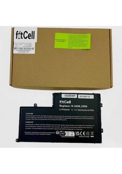 Fitcell Dell İnspiron 5443,inspiron 5542 Notebook Batarya - Pil