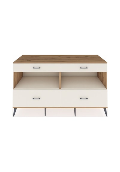 Kronos Konsol 2 Raflı 4 Çekmeceli 176x59x99 Çam-aytaşı Çam-aytaşı