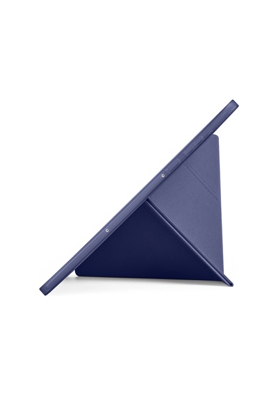 Galaxy Uyumlu  Tab S11 Kılıf Frm Tri Folding Kalem Bölmeli Standlı Kılıf - Lacivert Kapaklı Kılıf