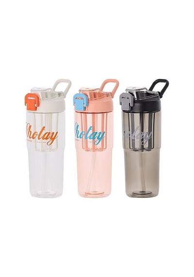Shotay Class Tritan Bardak Matara 950ml Siyah Siyah