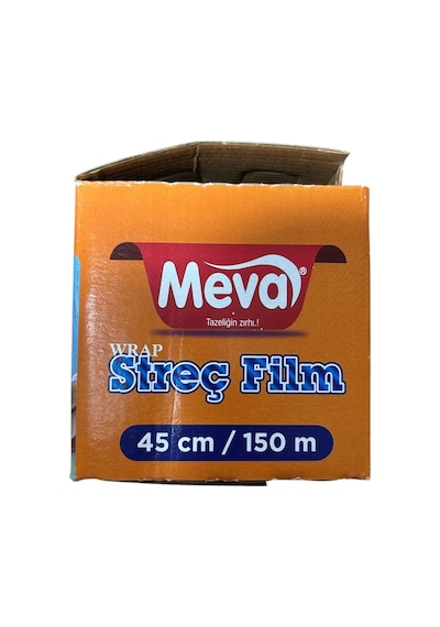 Meva Wrap Streç Kutulu 8 Mikron. 45x150 Metre