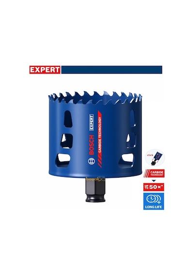 Bosch Expert 76 Mm Farklı Malzemeler İçin Karbür Panç 2608901897