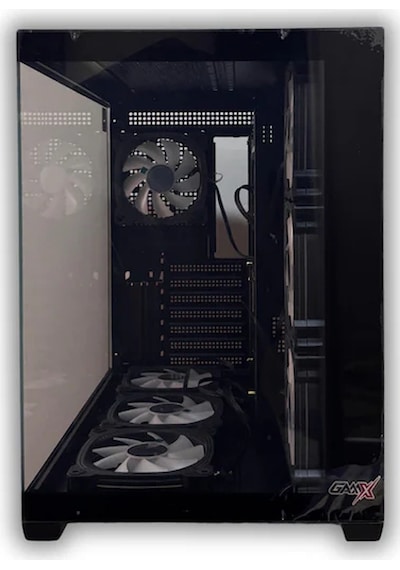Gamx Puncher 7x12 Fan Rgb Kumandalı Akvaryum Gaming Kasa 600w 80+