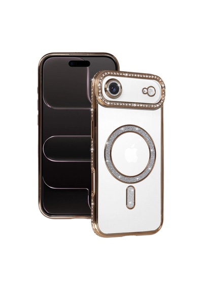 İphone 17 Air Joke Simli Magneticsafe Kılıf -