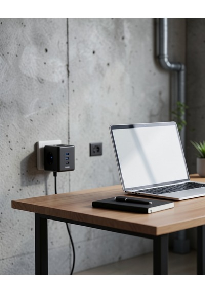 Akım Korumalı Küp Priz 3 Priz 3 Usb-a Uuczzzakımkorumalı3440priz Diğer