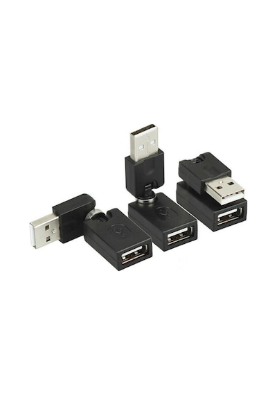 5264 Usb To Dişi Erkek 360 Derece Dönebilen Çevirici Dönüştürücü Adaptör