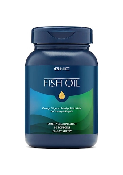 Gnc Fish Oil 60 Yumuşak Kapsül