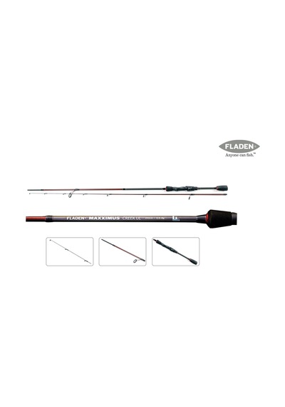 Fladen Maxxımus Creek Ul 196 Cm 2pc 0,5-5gr Ajı Lrf Kamışı 1