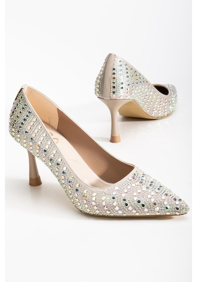 Dilimler Ayakkabı Ten Kadın Kadın Abiye Stiletto Topuklu Ayakkabı Taşlı İnce Topuklu-4282 Ten Rengi Dilimler Ayakkabı Ten Kadın Kadın Abiye Stiletto Topuklu Ayakkabı Taşlı İnce Topuklu-4282 Ten Rengi