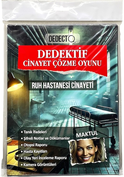 Zeka Geliştirici Katil Bulma Oyunları Tek Adet Fiyatıdır - 3