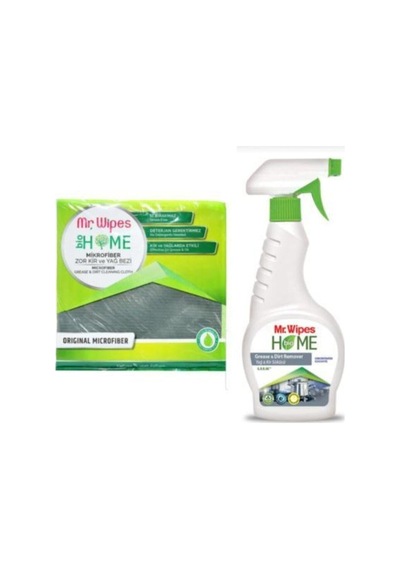 Farmasi Mr Wıpes Yağ & Kir Sökücü 500 Ml Mr Wıpes Mikrofiber Zor Kir Ve Yağ Bezi 40X