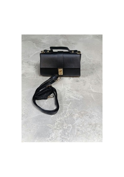 Names Bag Trend Model Lüks El, Omuz Ve Çapraz Kadın Çantası Siyah Siyah