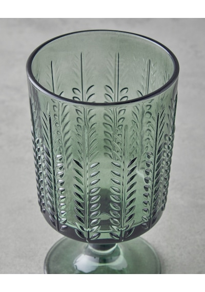 English Home Plantopia Cam 2'li Kadeh 370 Ml Yeşil