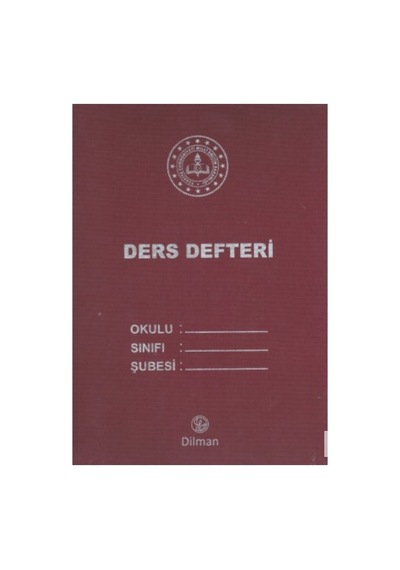 Dilman 8 Ders Defteri Yoklamalı Imperteks Kapak Çok Renkli
