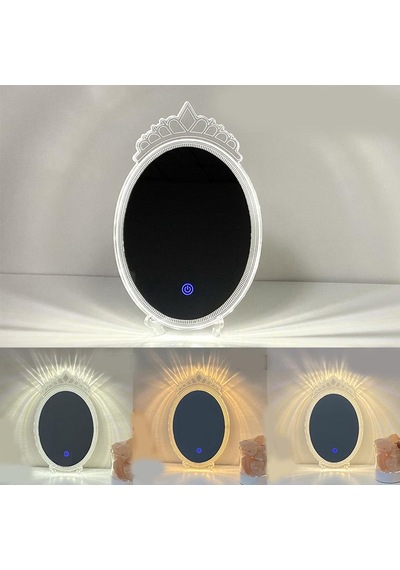 Lw-11 Dekoratif Led Ayna Kristal Elmas Masa Aynası Romantik Ayna Diğer