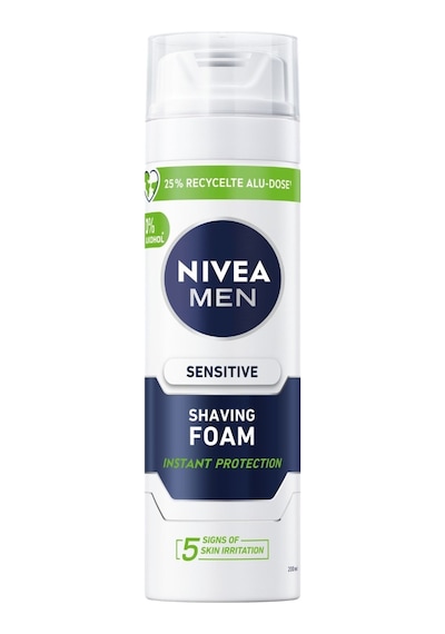 Nıvea Men Erkek Hassas Ciltlere Özel Tıraş Köpüğü 200 Ml 2 Adet