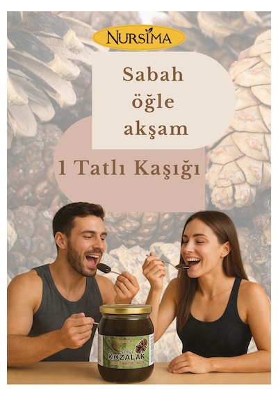 Kozalak Macunu Doğal Organik Bitkisel Karışım 420 Gr